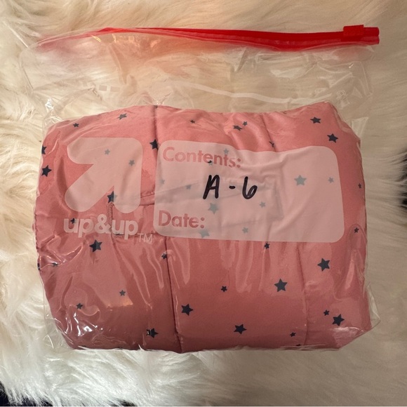 GAP Pink and Black Quilted Puffer Vest - Picture 9 of 9